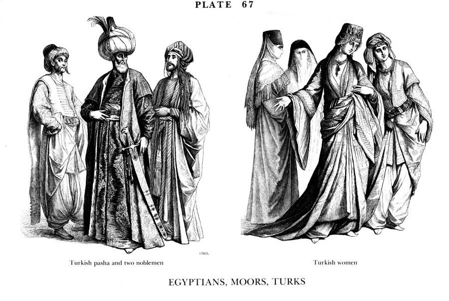 Planche 67b Egyptiens - Maures et Turcs - Egyptians - Moors - turks -.jpg